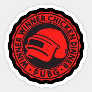 Winner winner chicken dinner pubg Sticker